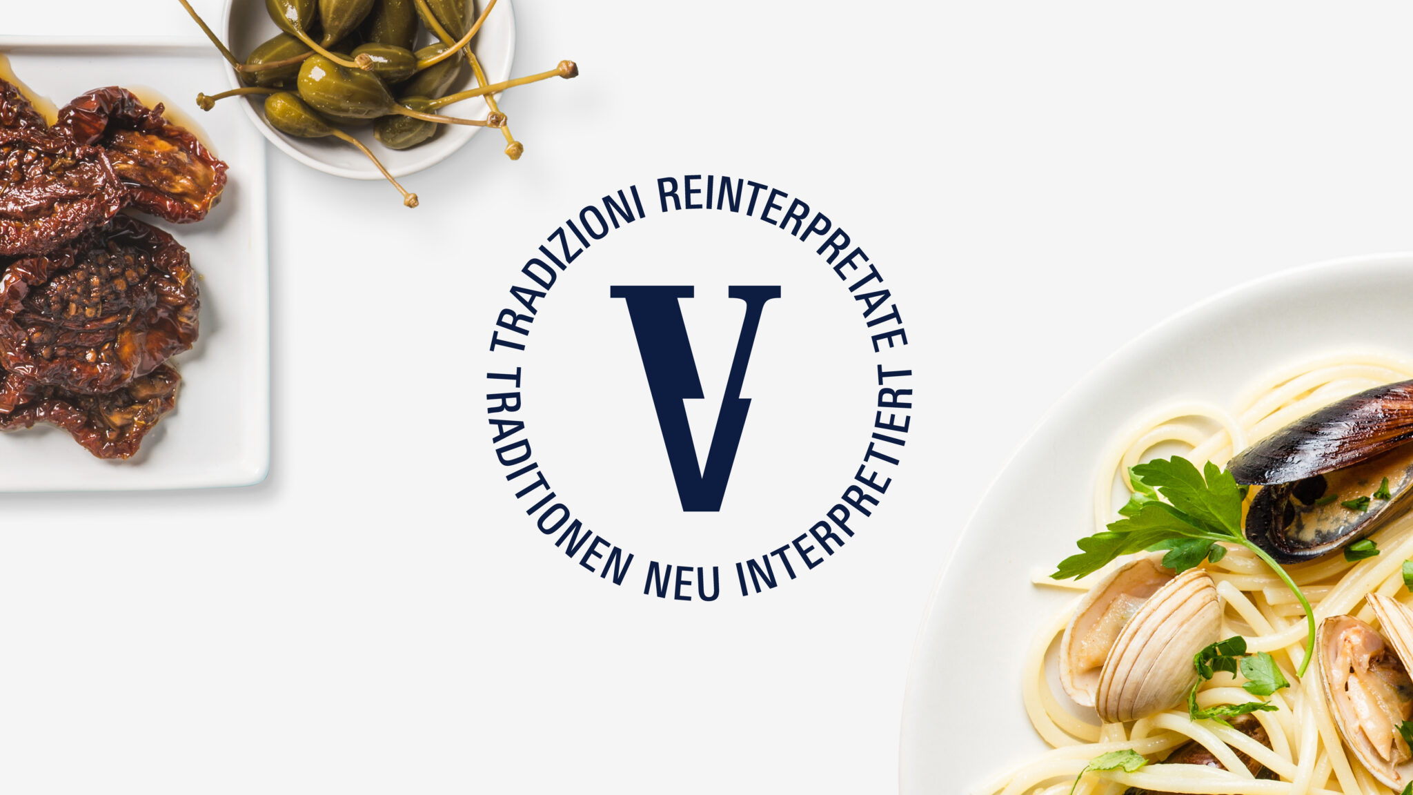 Logo Signet Wortmarke des Ristorante Valentino in Basel.